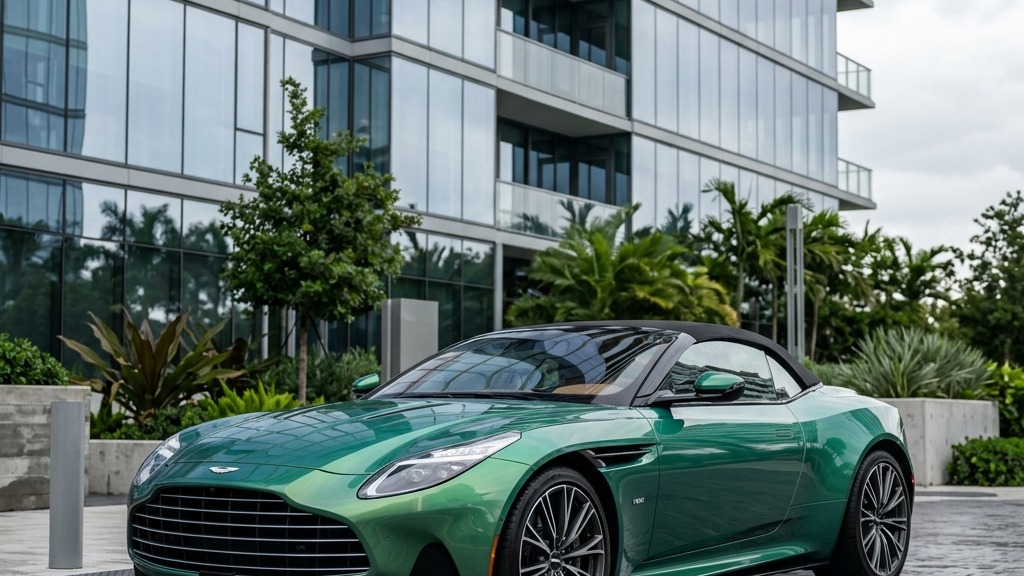 2024 Aston Martin DB12 Volante — Seraphim Supercars Miami