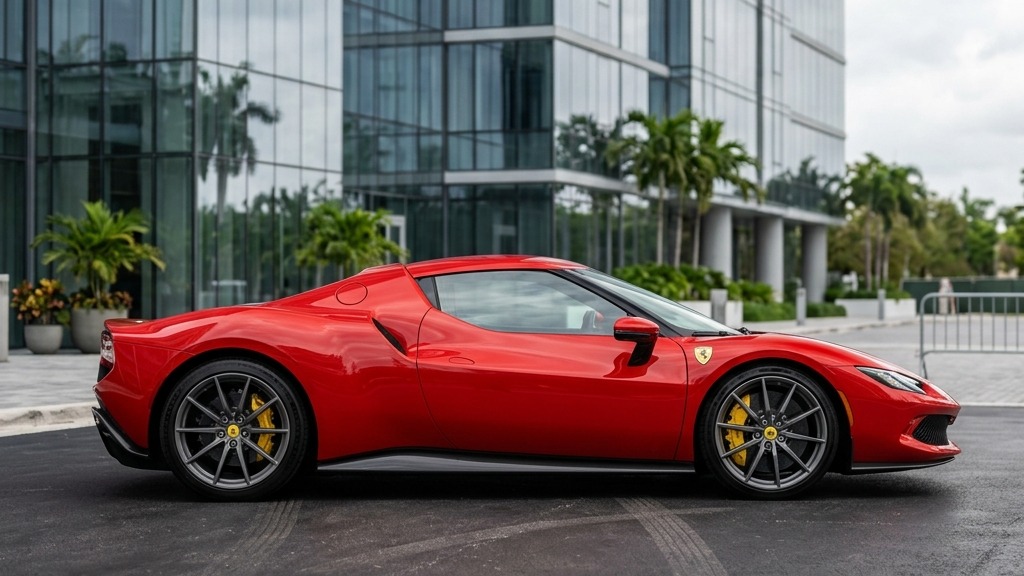2024 Ferrari 296 GTB — Seraphim Supercars Miami — view 2