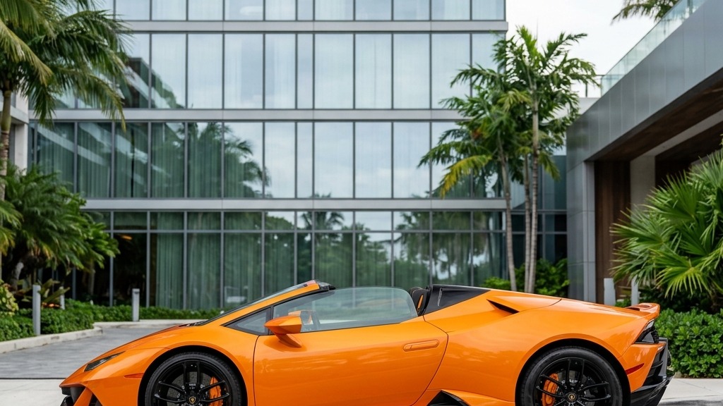 2023 Lamborghini Huracán EVO Spyder — Seraphim Supercars Miami — view 2