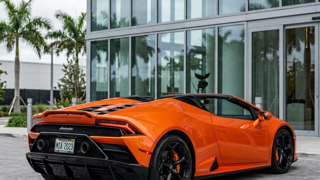 2023 Lamborghini Huracán EVO Spyder — Seraphim Supercars Miami — view 3
