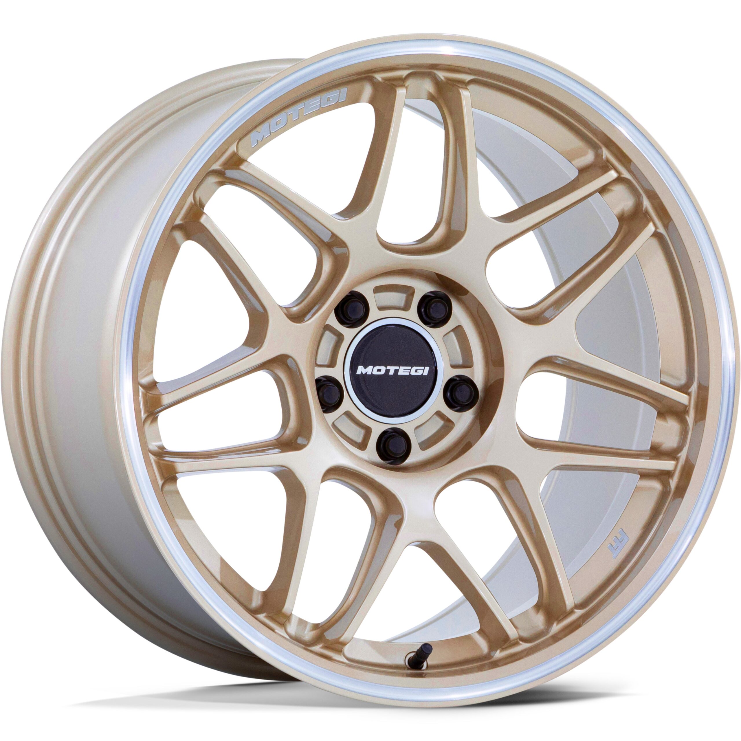 Motegi Motegi MR158 TSUBAKI Motorsport Gold w/ Machined Lip - 18x9.5 | +25 | 5x120 | 74.1mm — Seraphim Supercars